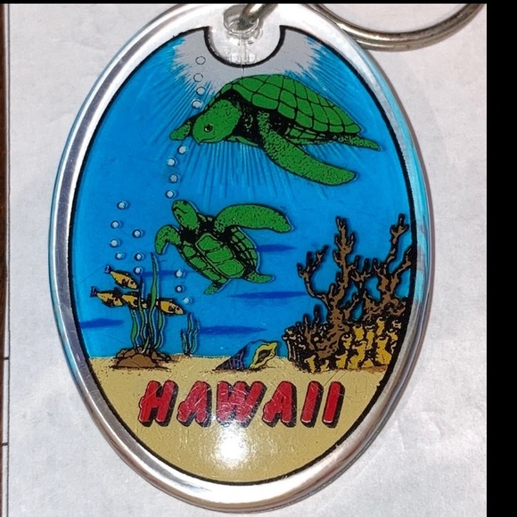 Hawaiian Hawaii turtle key chain key ring free with $25 purchase - Picture 5 of 5
